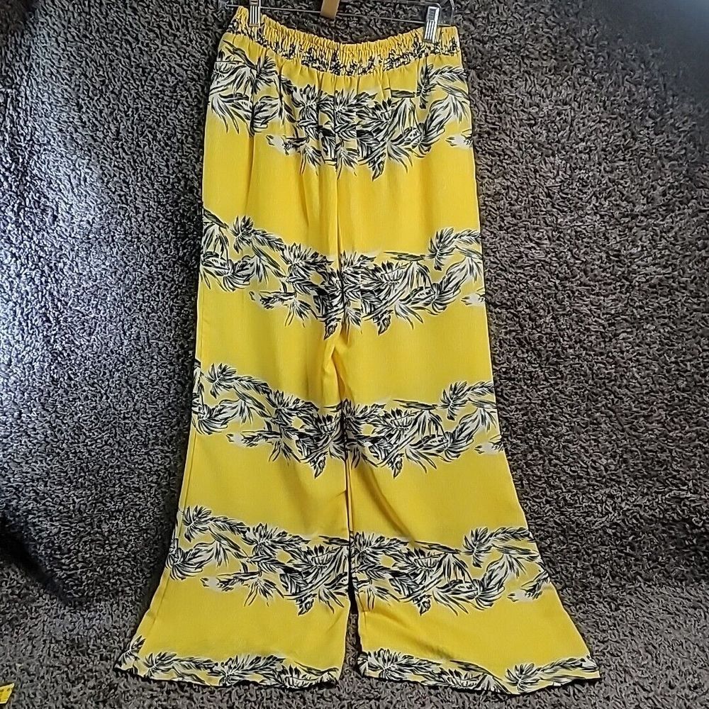 A'GACI Style # HP5444 Women's Large Floral Print‎ Pants - Picture 4 of 13